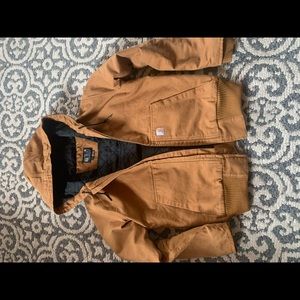 Carhartt womens loose fit washed duck insulated active jac